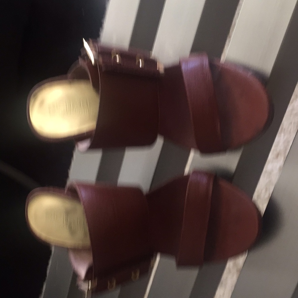 MK Heeled Sandals - rarely worn